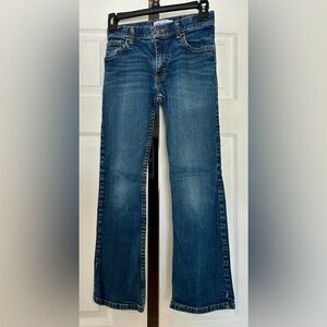 Wrangler classic boot cut jeans boys size 12 slim pants